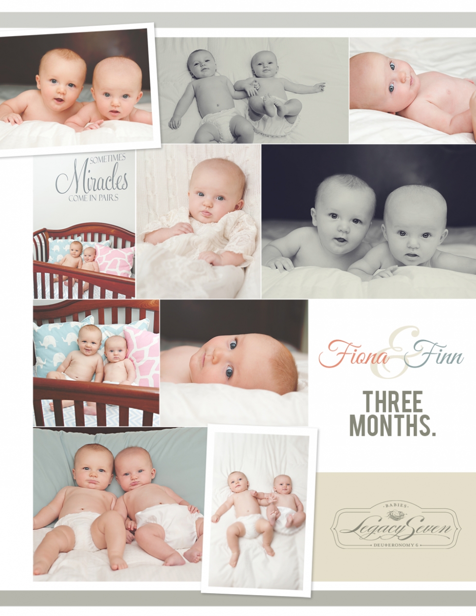 three month twins newborn photographer legacy seven d